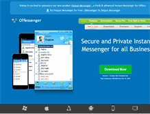 Tablet Screenshot of omessenger.com